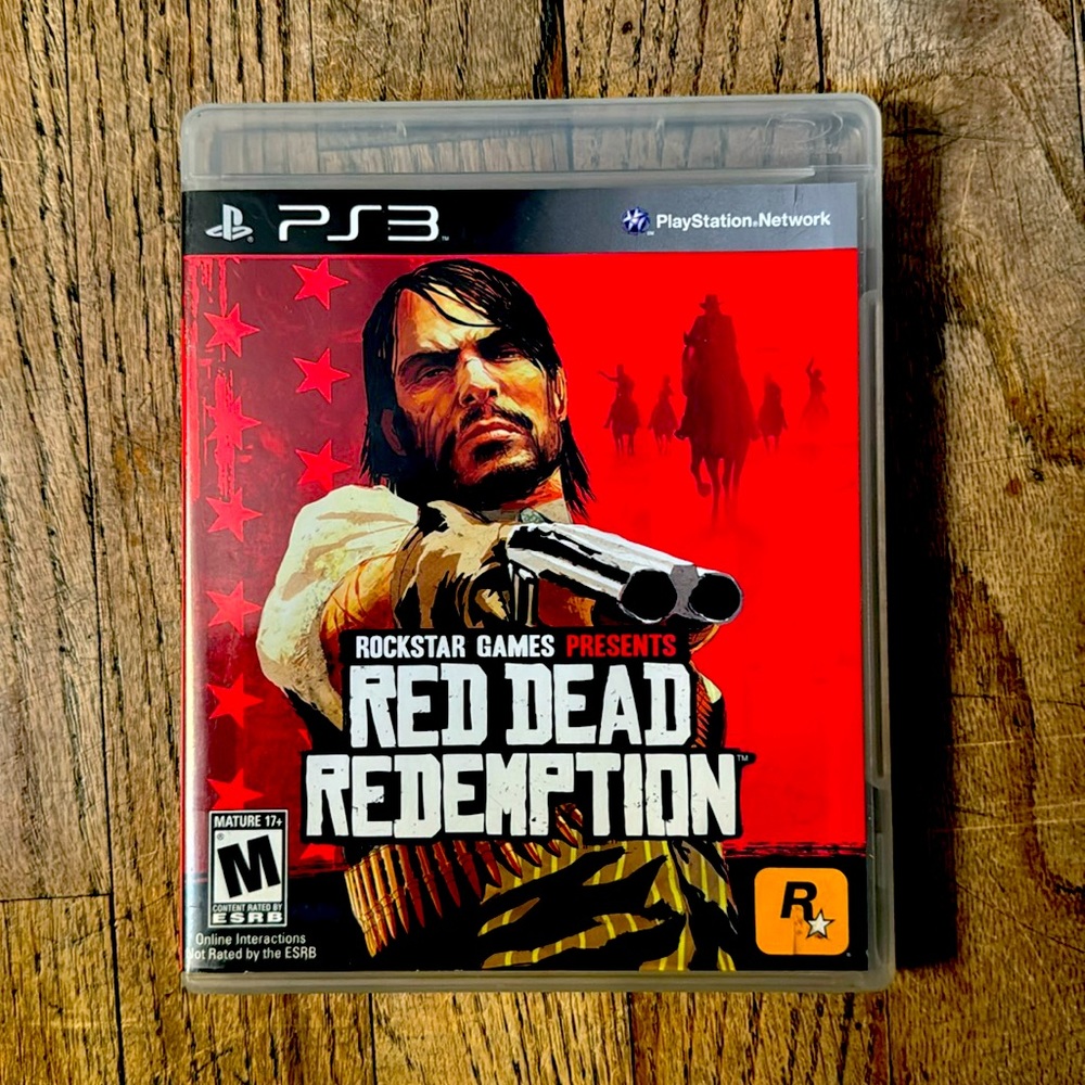 PS3 Red Dead Redemption video game Rockstar.